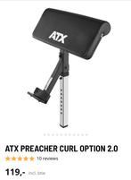 ATX Preacher Curl Option 2.0, Sport en Fitness, Ophalen, Zo goed als nieuw