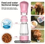 Gourde pour chien , simple où avec porte croquettes, Ophalen of Verzenden, Zo goed als nieuw