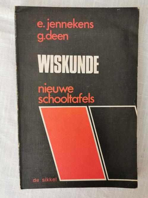 Nieuwe schooltafels - Wiskunde - Jennekens & Deen, Boeken, Schoolboeken, Gelezen, Wiskunde A, Ophalen of Verzenden