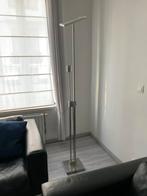 Staande (led) lamp, dimbaar met leeslamp, Huis en Inrichting, Lampen | Vloerlampen, Ophalen, Zo goed als nieuw