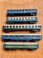 5 Orient Express PULLMAN Lima HO auto's, Hobby en Vrije tijd, Modeltreinen | H0, Ophalen of Verzenden, Lima