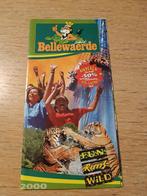 Flyer Bellewaerde 2000, Collections, Comme neuf, Enlèvement ou Envoi, Pretparken