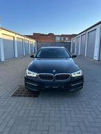 BMW 520d break, Auto's, BMW, Zwart, Leder, Break, 5 deurs