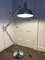 Vintage Vloerlamp, Design, Gebruikt, Metaal, 200 cm of meer