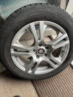 Velgen met winterbanden en hydraulische krik, Autos : Pièces & Accessoires, Pneus & Jantes, Véhicule de tourisme, Autre, 17 pouces