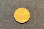 Gouden munt 20 Francs Genie, 3e Republiek, Dupré, Ophalen of Verzenden, Goud, Goud
