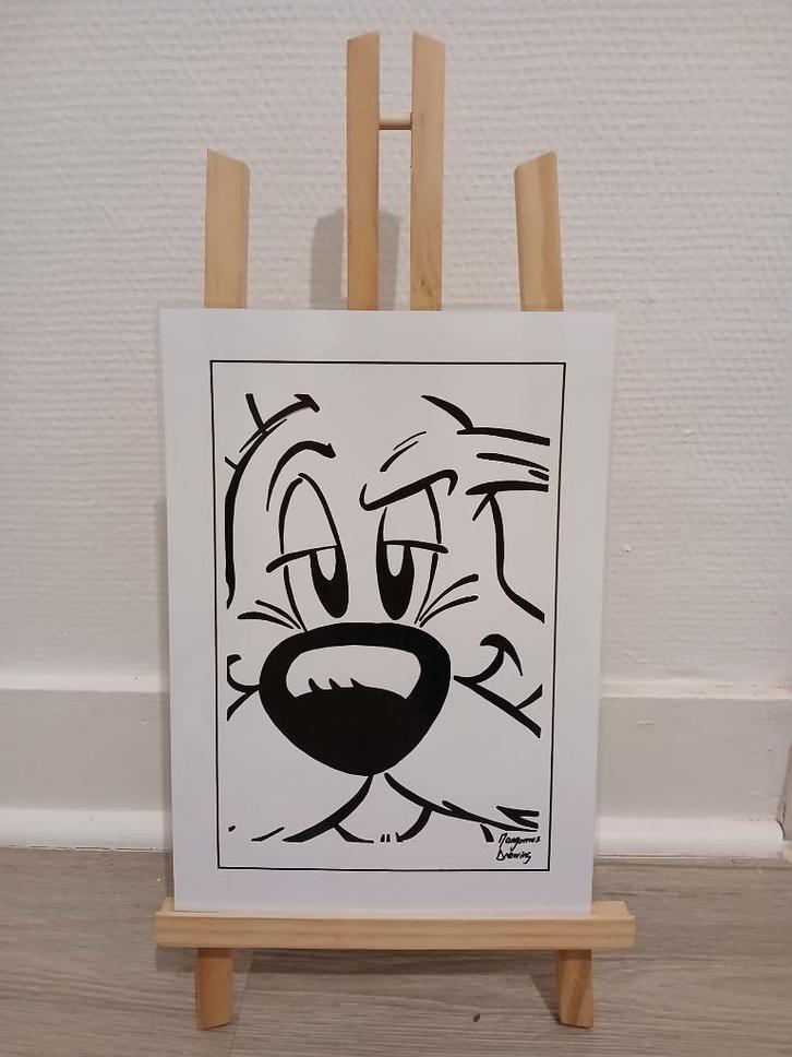 Poster van Asterix & Obelix, Antiek en Kunst, Kunst | Tekeningen en Fotografie, Ophalen of Verzenden
