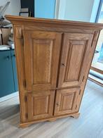 Eiken tv kast, Ophalen, 100 tot 150 cm, Eikenhout, 50 tot 100 cm
