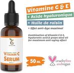 Vitamine C Serum 20% met Hyaluronzuur GRATIS LEVERING, Verzenden, Nieuw, Overige typen