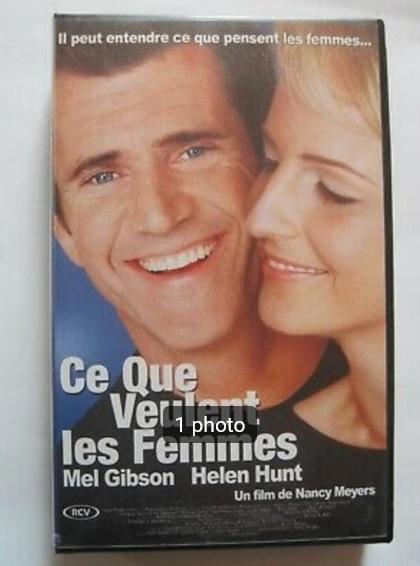VHS "Ce que veulent les femmes", CD & DVD, VHS | Film, Comme neuf, Comédie, Tous les âges, Enlèvement ou Envoi