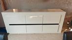 Witte hoogglans dressoir kast, Ophalen, Zo goed als nieuw