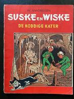 SUSKE EN WISKE - TWEEKLEURENREEKS -  De koddige kater 1edr, Gelezen, Ophalen of Verzenden, Willy Vandersteen, Eén stripboek