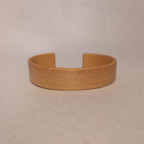 Houten Armband (± 65mm x 50mm), Handtassen en Accessoires, Armbanden, Nieuw, Hout, Ophalen of Verzenden