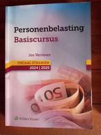 Personenbelasting basiscursus 2024-2025, Boeken, Studieboeken en Cursussen, Ophalen