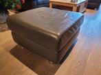 Hocker - Poef - Zitkussen, Huis en Inrichting, Zetels | Voetbanken en poefs, Ophalen, Gebruikt, Leer, 50 tot 75 cm