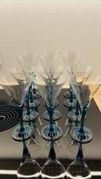 2 x 6 Luigi Bormioli champagne en wijnglazen, Verzamelen, Glas en Drinkglazen, Ophalen of Verzenden, Zo goed als nieuw