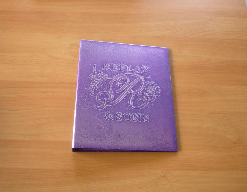 Metallic paarse bloemen A4 map ringmap documentenmap ordner, Ophalen of Verzenden