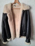 Us ww2 b2 flight jacket zeer goede repro, Verzamelen, Ophalen of Verzenden