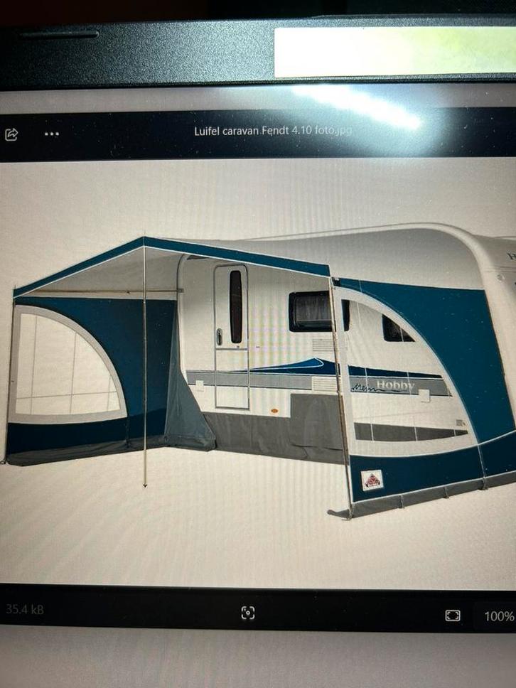 Caravan Luifel, Caravans en Kamperen, Caravanaccessoires, Nieuw, Ophalen