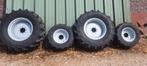 Set tractor Banden + Velgen  R24 R16  Smalspoor Narrow, Ophalen