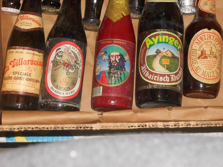 Bierglazen.Abdij Bier.D'Aulne.Aarschotse Bruinen.D 92, Verzamelen, Biermerken, Zo goed als nieuw, Flesje(s), Dommelsch, Ophalen of Verzenden