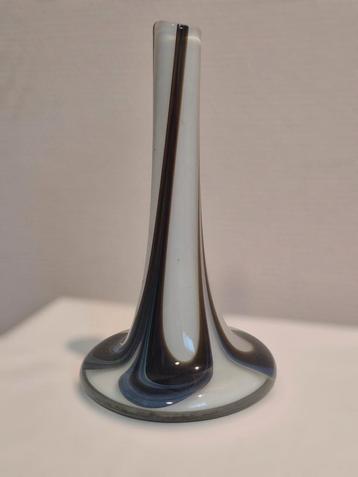 Vase soli-fleur italien des années 1970, Enlèvement ou Envoi, Comme neuf, Verre