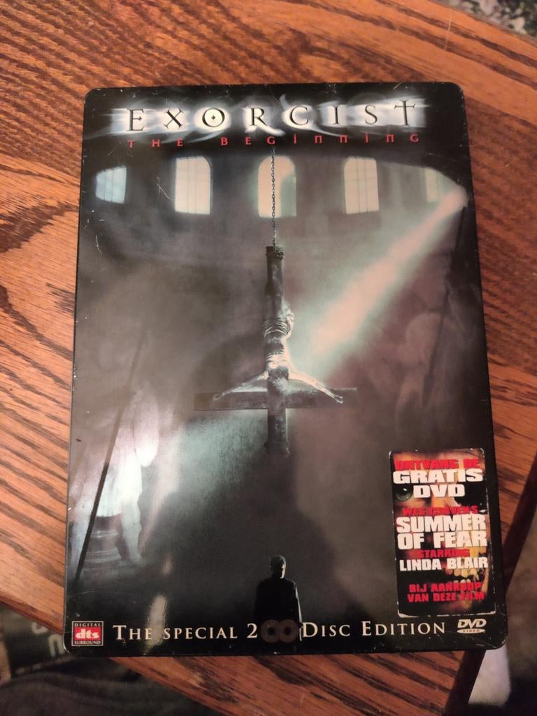 Dvd 2disc Steelcase the exorcist the beginning, Enlèvement ou Envoi