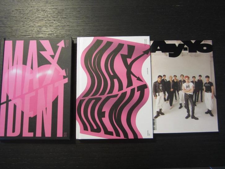 NCT 127  Ay-Yo/ Stray Kids Maxident Heart No 143 + Go No9090, Verzamelen, Muziek, Artiesten en Beroemdheden, Ophalen of Verzenden