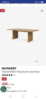 Tafel, Huis en Inrichting, Tafels | Eettafels, Ophalen, Gebruikt, 200 cm of meer, Vijf personen of meer