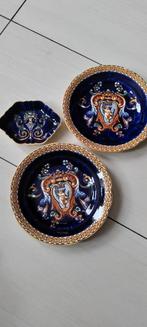 3 Faïences de GIEN, Antiquités & Art, Enlèvement