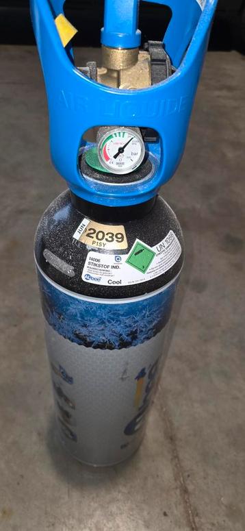 Nieuwe stikstof fles ALbee, Enlèvement, Comme neuf