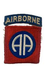 Patch US ww2 82nd Airborne Division, Verzamelen, Militaria | Tweede Wereldoorlog, Ophalen of Verzenden