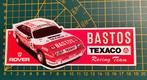 Sticker Bastos Texaco Rover SD1 TWR 1985, Verzamelen, Ophalen of Verzenden