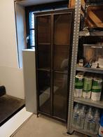 Vitrine kast, Huis en Inrichting, Ophalen, 50 tot 100 cm, Zo goed als nieuw, Metaal