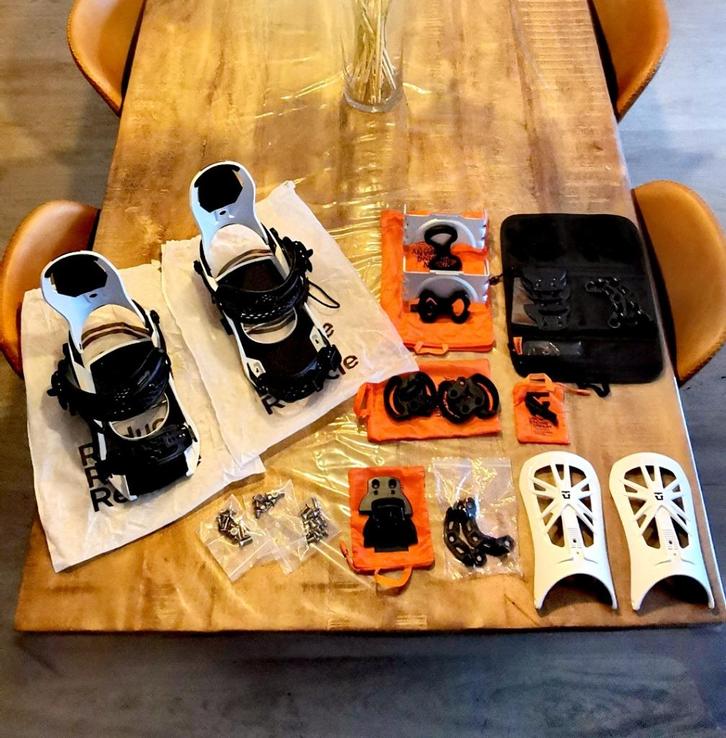 Te koop : Union Explorer Splitboard Bindingen (set)., Sport en Fitness, Snowboarden, Gebruikt, Bindingen, Ophalen