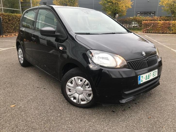 SKODA CITIGO - 5 DEUREN - 115000 KM - GEKEURD VERKOOP, Auto's, Skoda, Particulier, Citigo, ABS, Airbags, Bluetooth, Metaalkleur