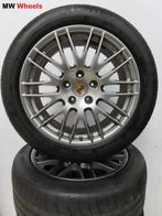 Porsche Cayenne Turbo 20 inch velgen RS Spyder zomerbanden, Auto-onderdelen, Gebruikt, 275 mm, Banden en Velgen, Ophalen of Verzenden