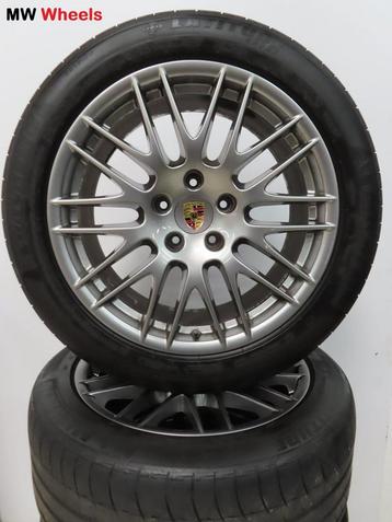 Porsche Cayenne Turbo 20 inch velgen RS Spyder zomerbanden beschikbaar voor biedingen