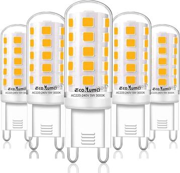 Ampoules LED Eco.Luma G9 5 W correspondent à 33 W 40 W G9 ha