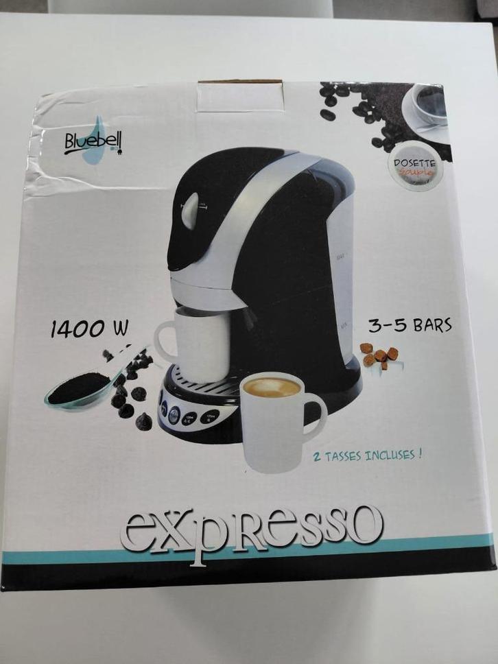 Bluebell expresso apparaat - nieuw in doos, Elektronische apparatuur, Koffiezetapparaten, Nieuw, Koffiepads en cups, Espresso apparaat