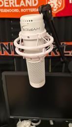 Hyper X Quadcast S RGB usb condenser Mic (white), Muziek en Instrumenten, Ophalen, Zo goed als nieuw