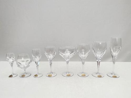 96-delig kristallen glasservies Klokotschnik Zwiesel, Antiek en Kunst, Antiek | Glaswerk en Kristal, Ophalen