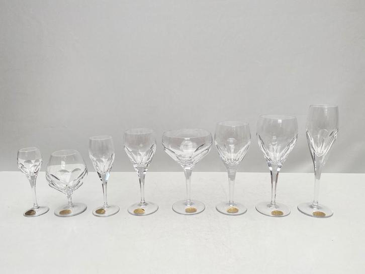 96-delig kristallen glasservies Klokotschnik Zwiesel, Antiek en Kunst, Antiek | Glaswerk en Kristal, Ophalen