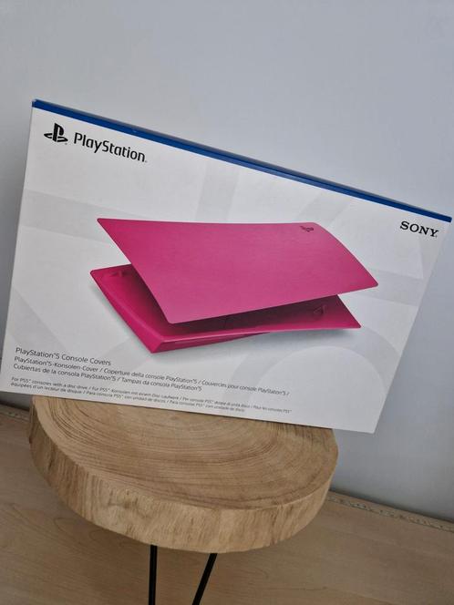 Roze PlayStation 5 Cover + Roze PS5 Controller – Zo goed als, Games en Spelcomputers, Spelcomputers | Sony Consoles | Accessoires