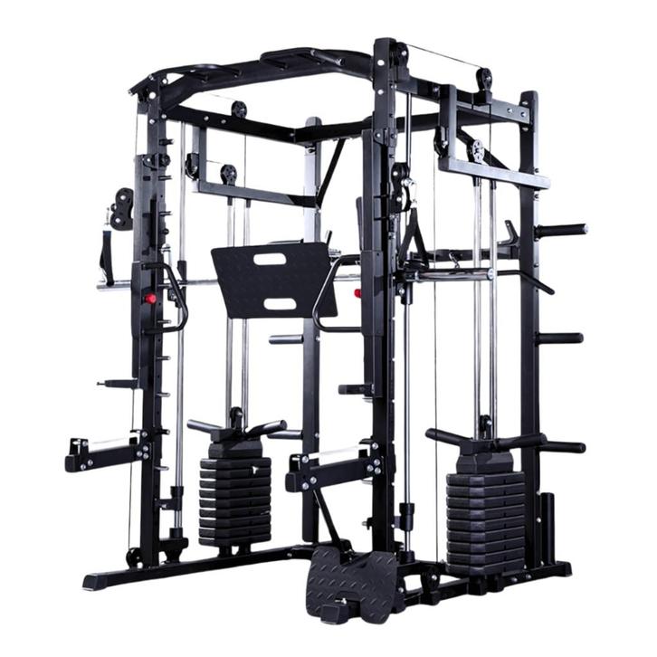 Power Rack met Smith Machine, Leg Press, 160KG Weight stack, Sport en Fitness, Fitnessapparatuur, Nieuw, Krachtstation, Armen