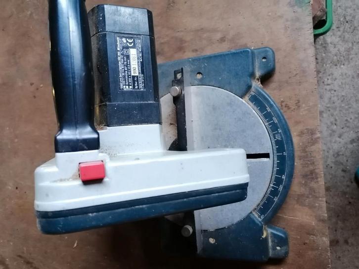 Einhell KGS 205 — een kap- en verstekzaag (afkortzaag)., Doe-het-zelf en Bouw, Gereedschap | Zaagmachines, Gebruikt, Ophalen