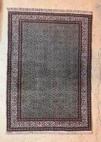 Oosters tapijt rustig patroon in groen ecru blauw 216/153, Enlèvement