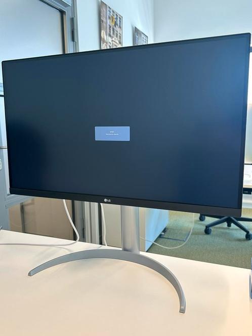 NEW LG SCHERM MONITOR 27UP850K-W.AEU, Computers en Software, Monitoren, Zo goed als nieuw, In hoogte verstelbaar, LED, HD, Ophalen