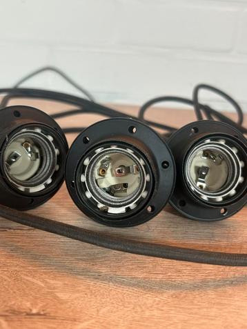 Hanglampen set van drie E27 beschikbaar voor biedingen
