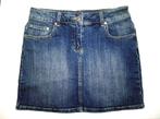 Korte rok/mini-denim/jeans - Donkerblauw - XS/S, Kleding | Dames, Rokken, Verzenden, Gedragen, Maat 36 (S), Blauw